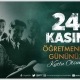 24 Kasım Öğretmenler Günü Kutlu Olsun