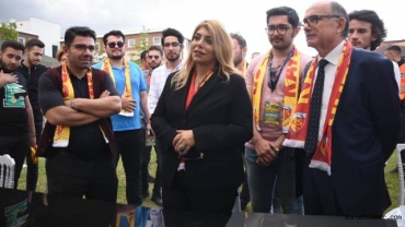 Yukatel Kayserispor Başkanı Berna Gözbaşı Üniversitemizde Söyleşiye Katıldı